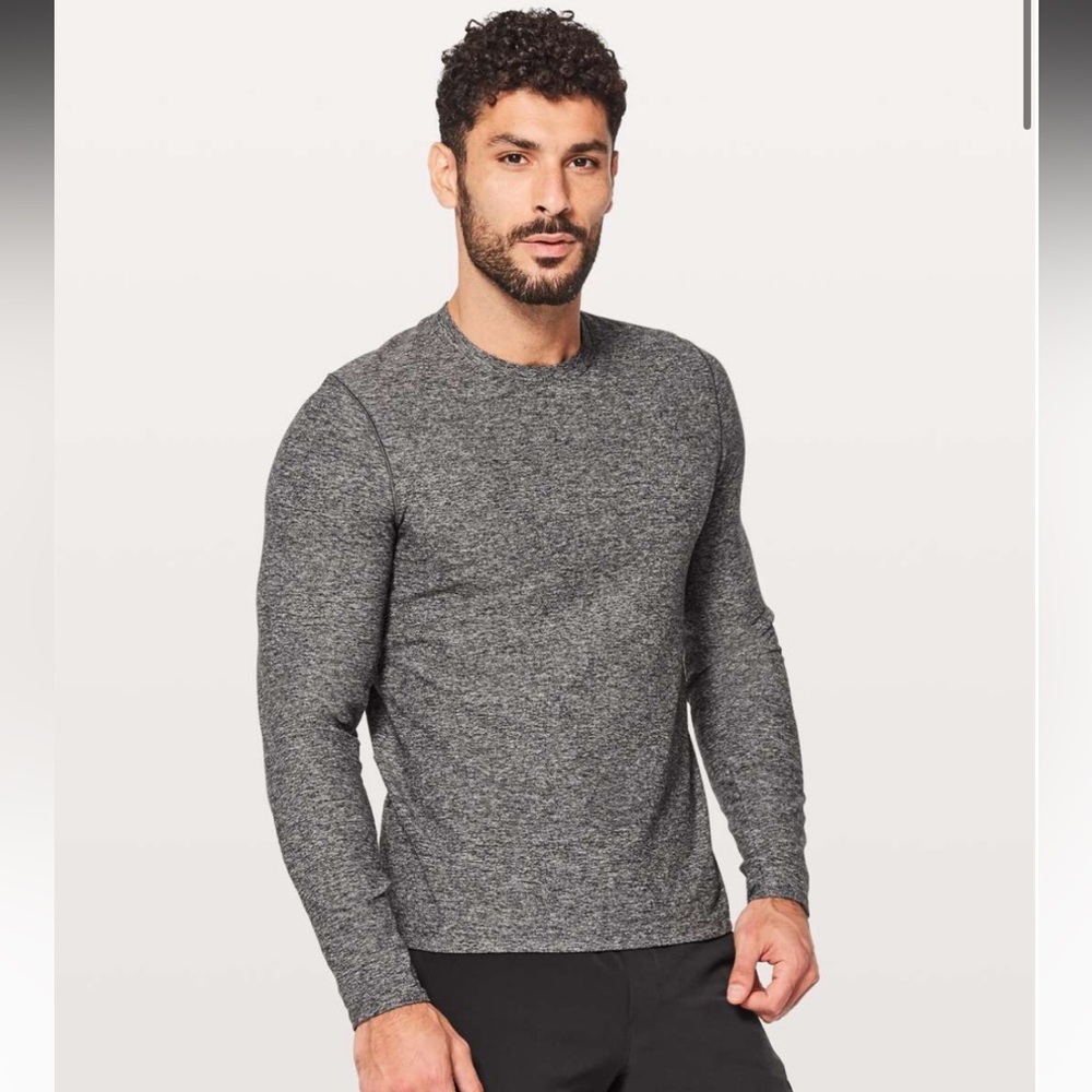 Lululemon Surge Warm Long Sleeve Reflective - Size XL